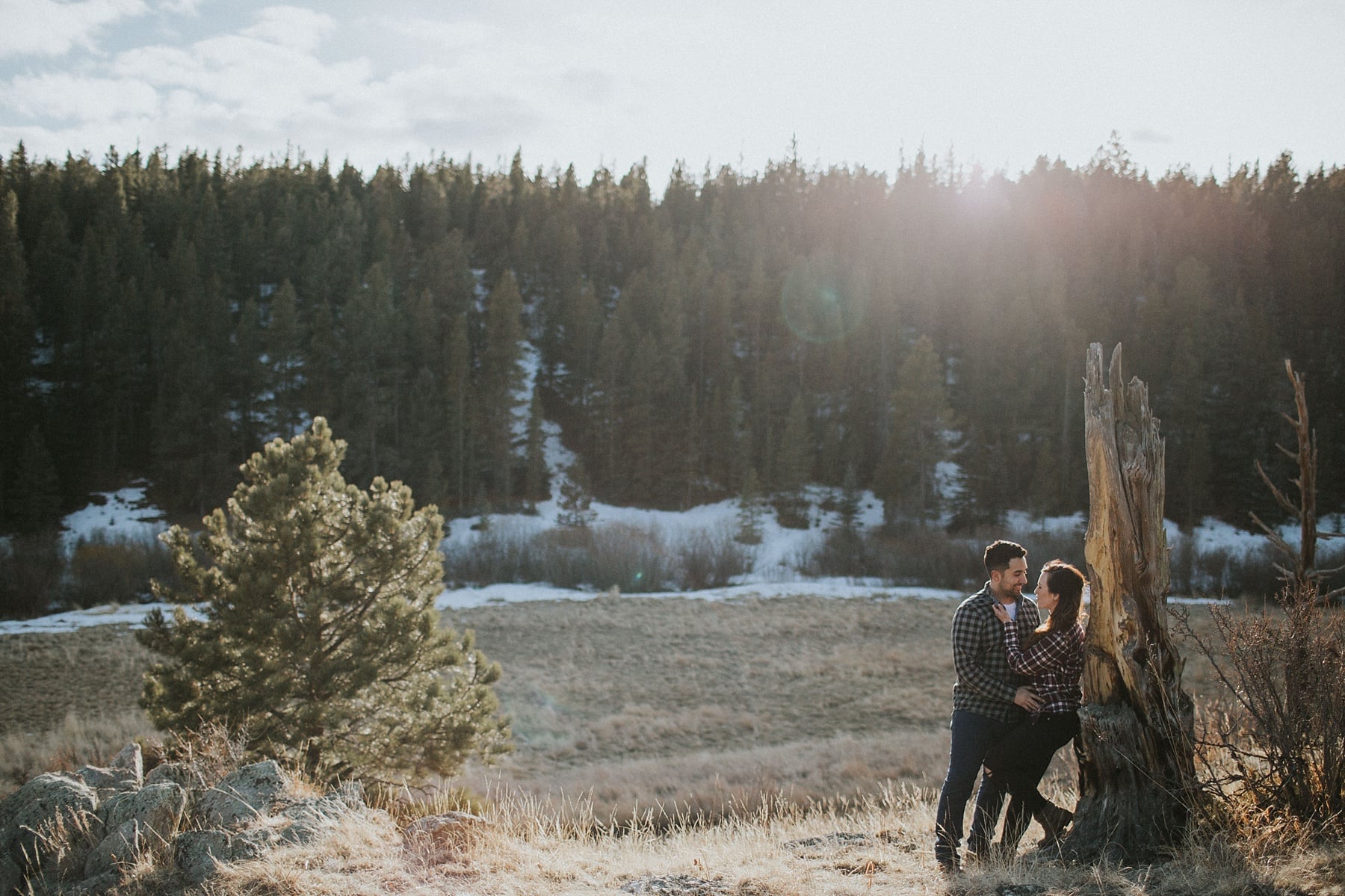 Colorado styled engagement photography