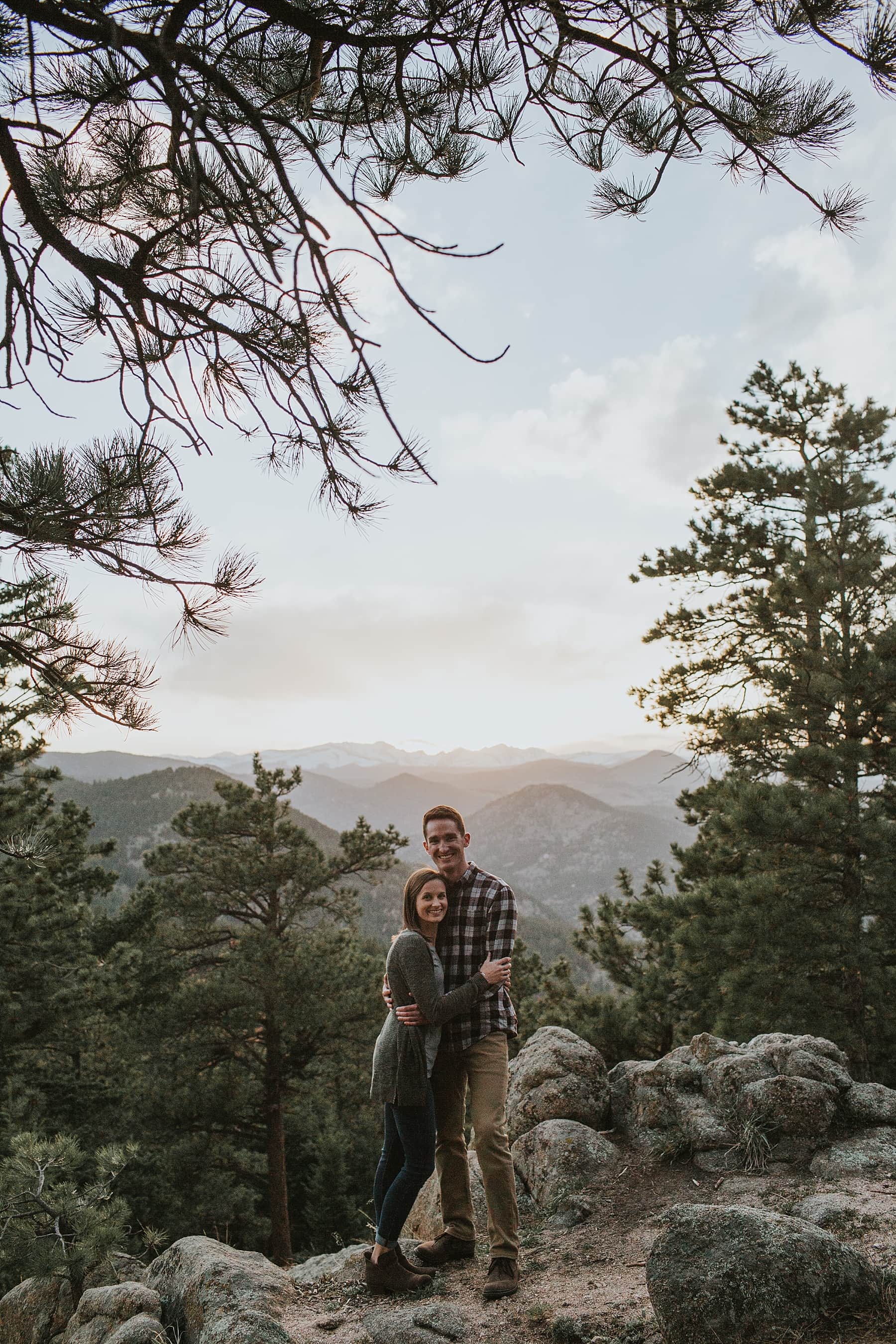 Boulder engagement photography